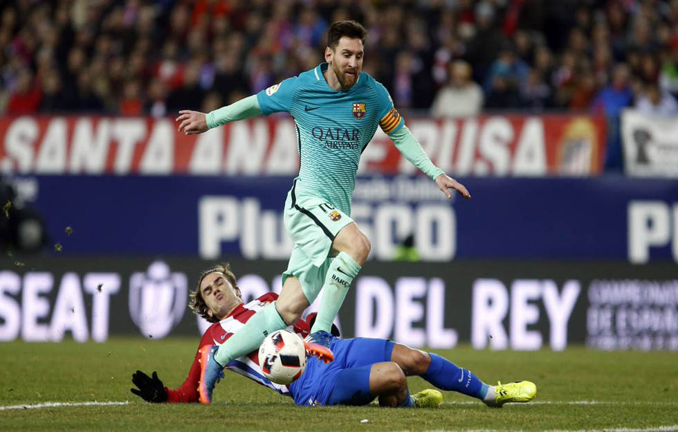 Lionel Messi con el FC Barcelnoa