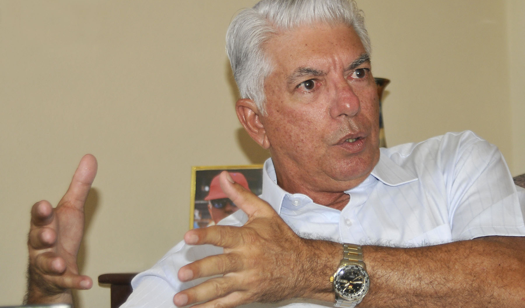 Jorge Fuentes, manager triunfador que no fue pelotero. Foto: José Raúl Rodríguez Robleda.