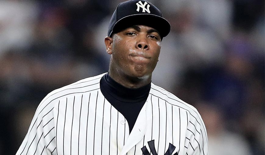 ¿Debería Aroldis Chapman seguir cerrando juegos para los Yankees?