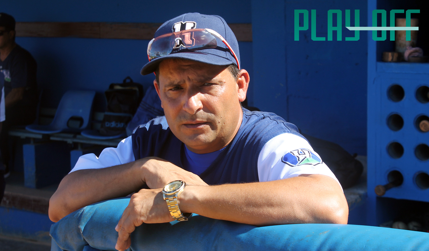 Noelvis González es uno de los buenos directores de la Serie Nacional de Béisbol. Foto: Boris Luis Cabrera.