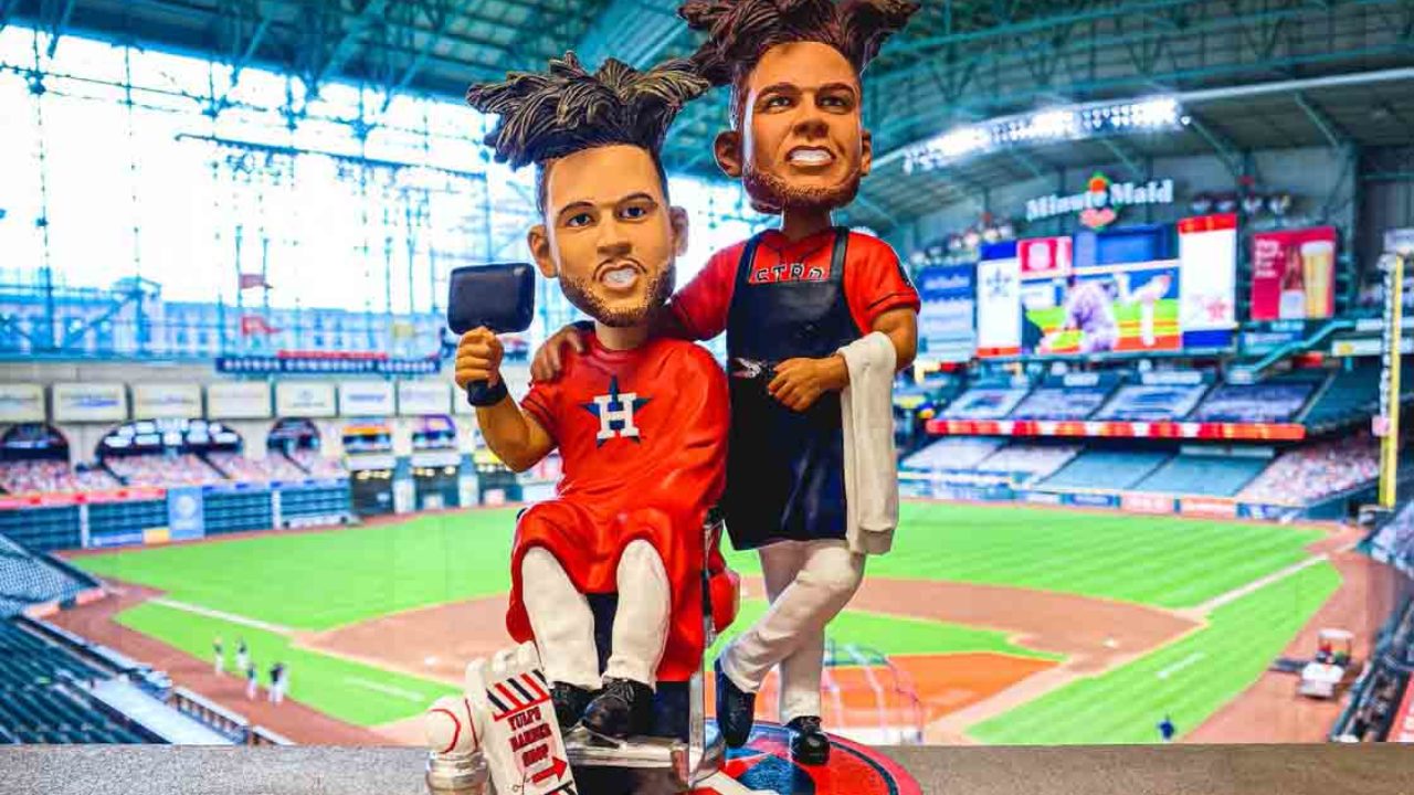 Houston Astros - Welcome to Yuli's Barber Shop! The