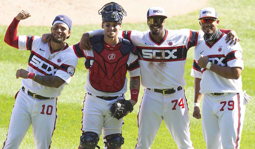 ¡Hazaña cubana en MLB! Moncada, Grandal y Abreu dan jonrones consecutivos