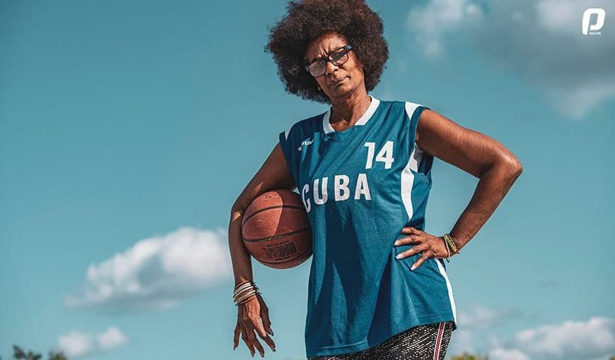 Bárbara Bécquer, jugadora cubana de baloncesto