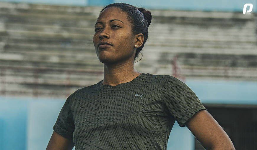 Omara Durand, atleta cubana.