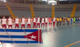 equipo Cuba de futsal