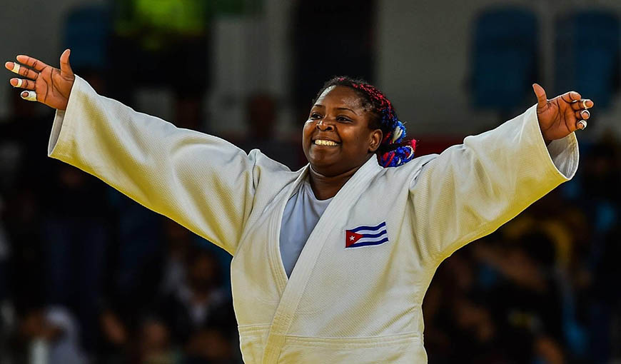 Idalys Ortiz gana plata y es leyenda del judo cubano