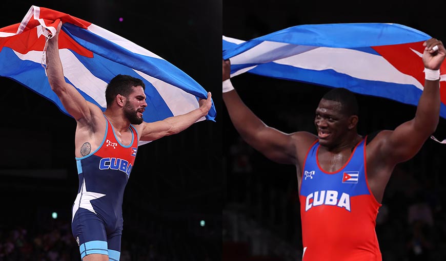 Mijaín López y Luis Alberto Orta Cuba en Juegos Olímpicos