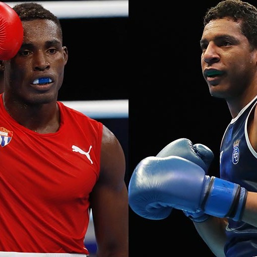 Julio César La Cruz y Enmanuel Reyes Mundial de Boxeo