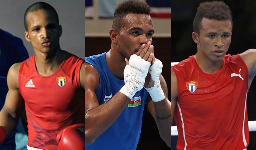 Boxeoadores cubanos compiten mundial de boxeo