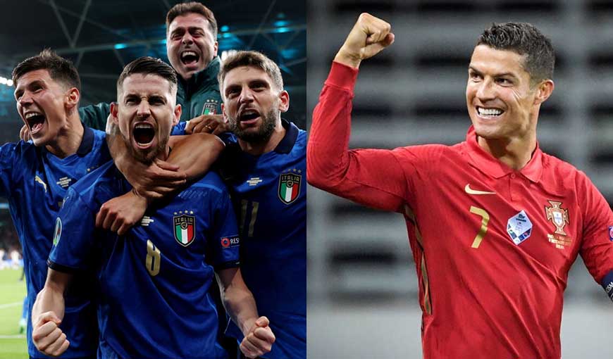 ¡Bomba! Portugal o Italia, solo una irá al Mundial de Fútbol