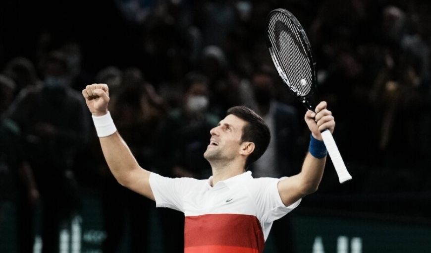 Novak Djokovic hace historia en Masters 1000 de París-Bercy