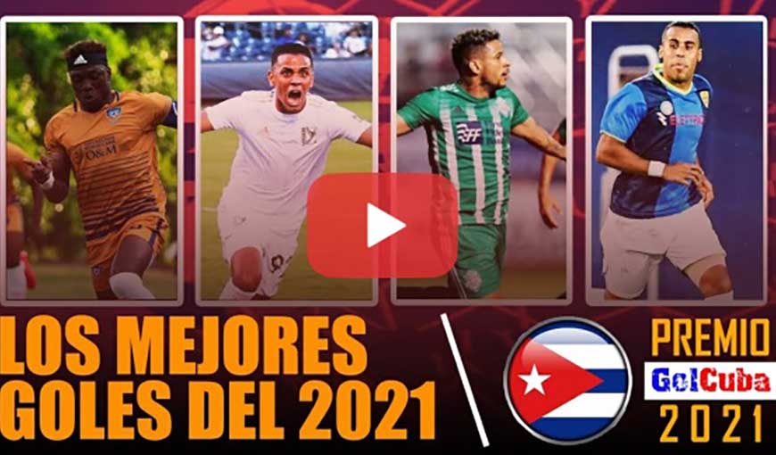 Vota por el Mejor gol cubano del año entre estas “obras de arte”