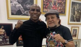 Encuentro de Roberto Manos de Piedra Durán y Yordenis Ugás