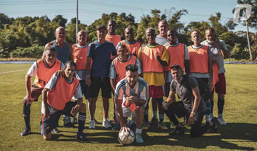 Liga de Veteranos de Fútbol de La Habana: juego para desafiar al tiempo