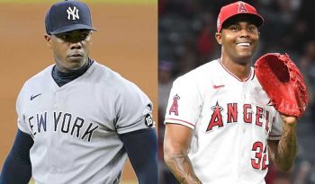 Relevistas cubanos Aroldis Chapman y Raisel Iglesias