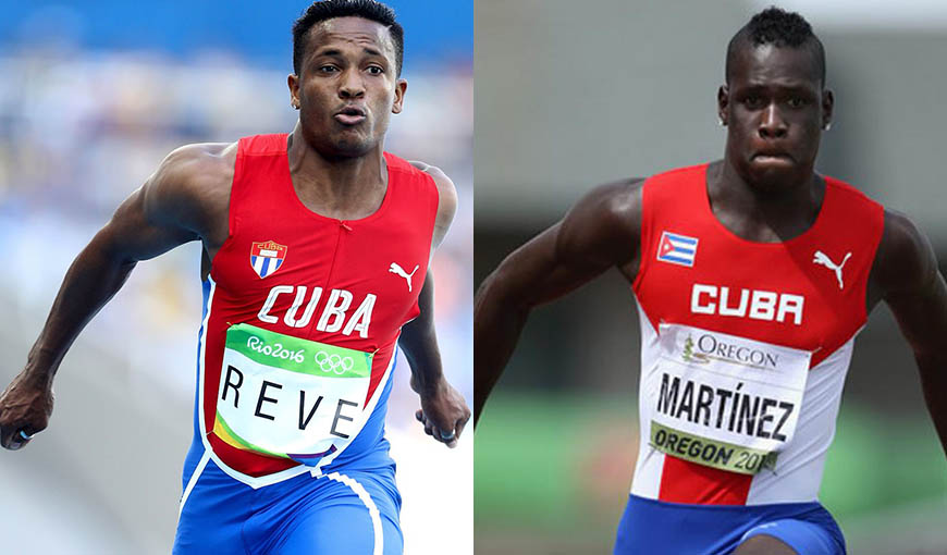 cubanos triple saltadores campeones mundiales bajo techo