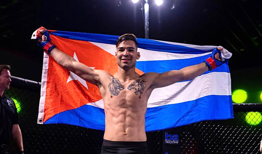 Yunior Escobar, un cubano en MMA en EEUU: “estoy orgulloso de donde vengo”