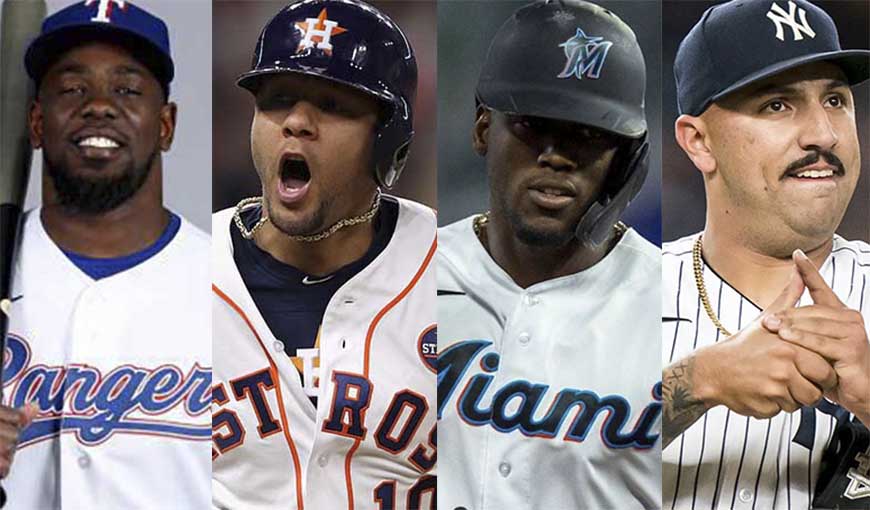Cortés, imbateable; Yuli, Adolis y Soler en festival jonronero: cubanos en MLB