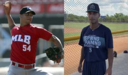 Prospectos cubanos en Ligas Menores Sandy Gastón y Víctor Labrada