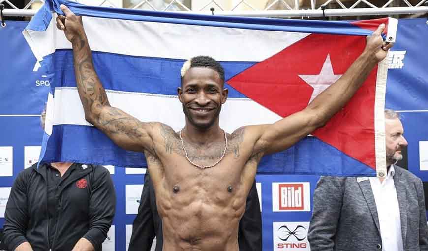 Boxeador cubano William Scull