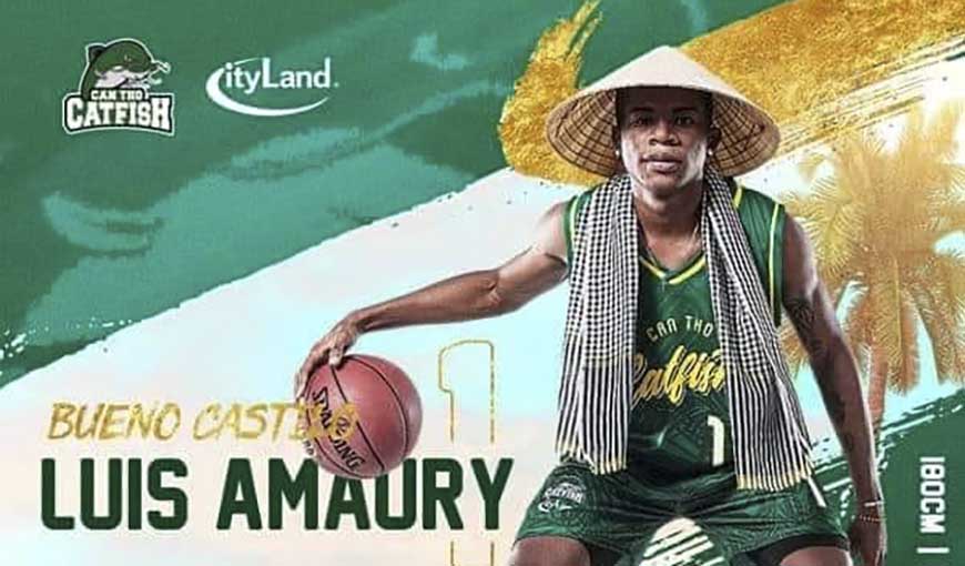 Baloncesto cubano: Amaury Bueno vuelve a saborear el éxito en Viet Nam
