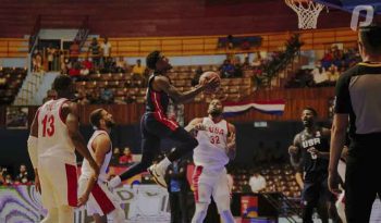 Partido baloncesto Cuba vs Estados Unidos