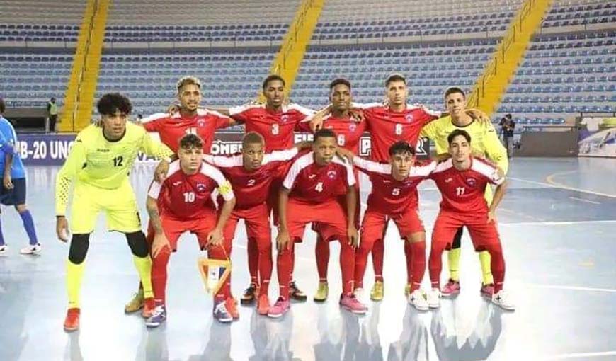 Selección de Futsal Sub-20 de Cuba buscará boleto a la final