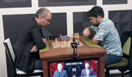 Leinier Domínguez vs Hikaru Nakamura en Grand Chess Tour
