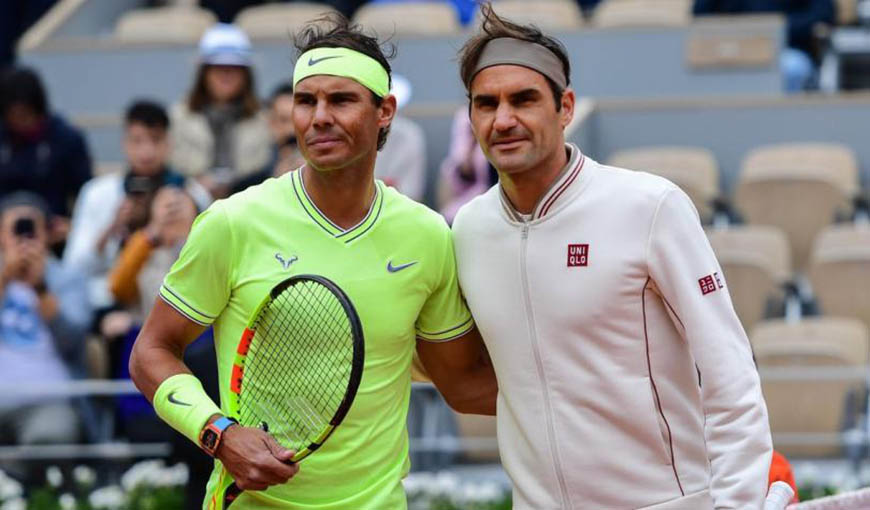Una despedida a dúo, Federer y Nadal compartirán cancha