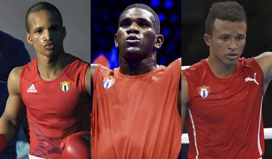 Boxeo cubano a Cologne Boxing Worldcup 2022: Roniel Iglesias, Lázaro Álvarez y Yoenlis Hernández