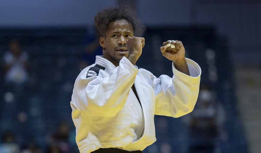 Representante judo cubano Kimy Bravo