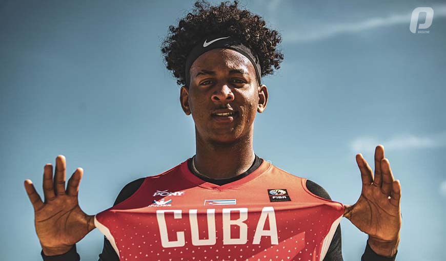 Marcos Chacón, ‘niño de oro’ del baloncesto cubano: “mi papá me guía para lograr lo que él no pudo”