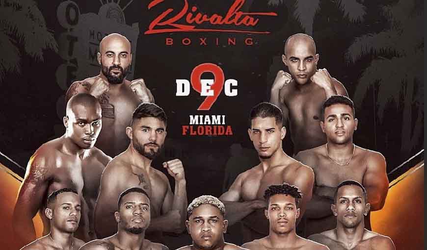 Gran noche de boxeo en Miami, con prometedores pugilistas cubanos