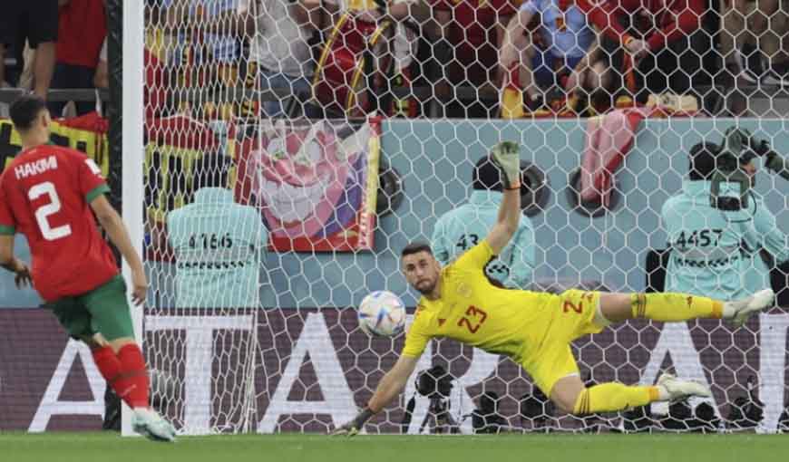 Marruecos gana a España en Qatar 2022