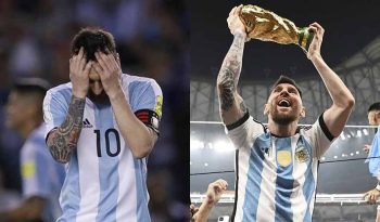 Reflexión de Messi sobre el fracaso y la victoria