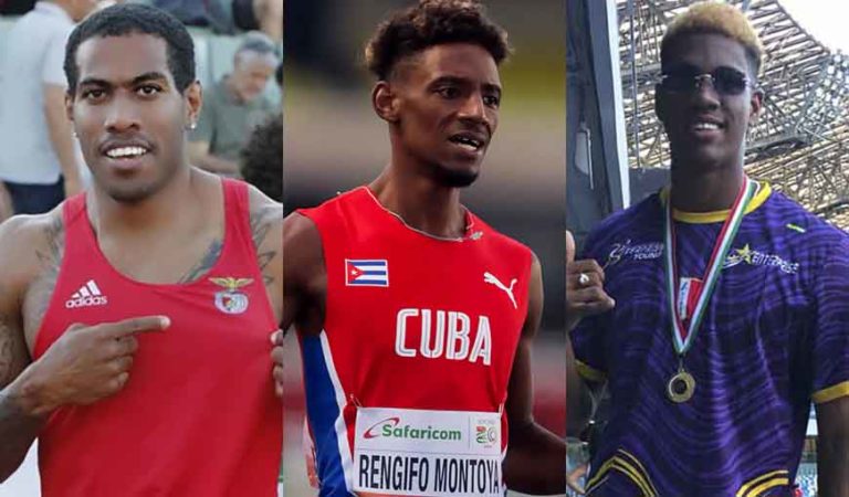 60 metros planos Reynier Mena Rengifo Jenns Fernández