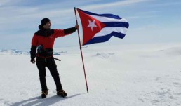 Alpinista cubano Yandy Núnez