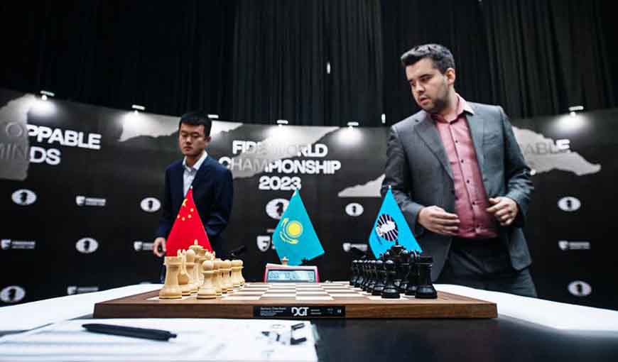 Nepomniachtchi vs Ding World Chess Championship