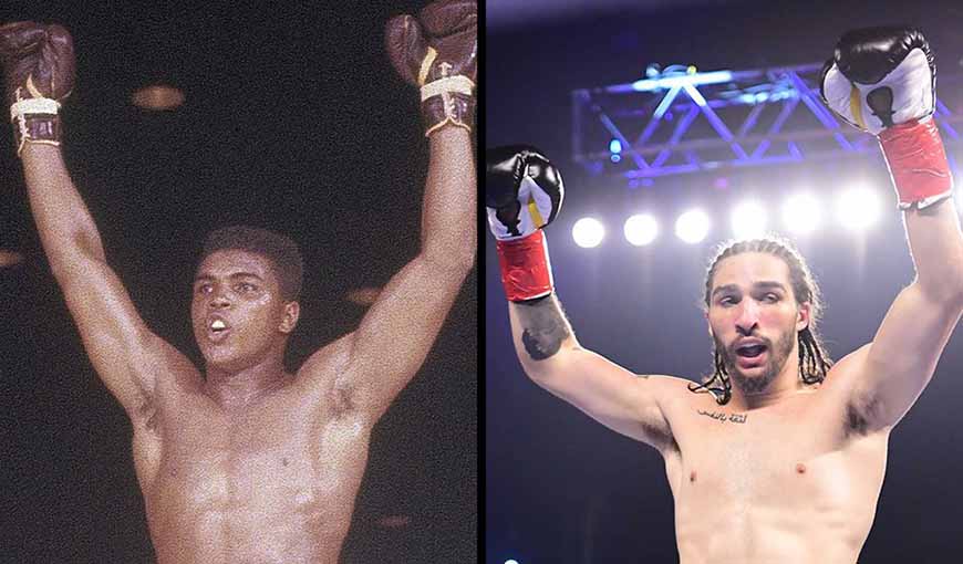 Nico Ali, boxeador nieto de Muhammad Ali
