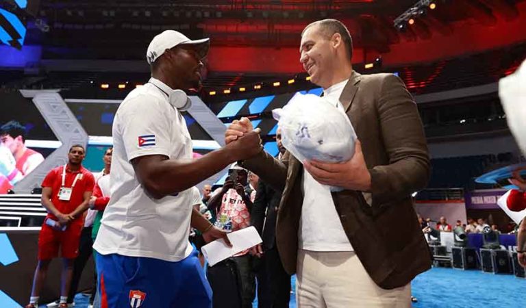Boxeadores cubanos Mundial de Boxeo
