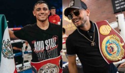 Campeón mundial peso pluma Tren Robeisy Ramírez felicita Luis Alberto “El Venado” López