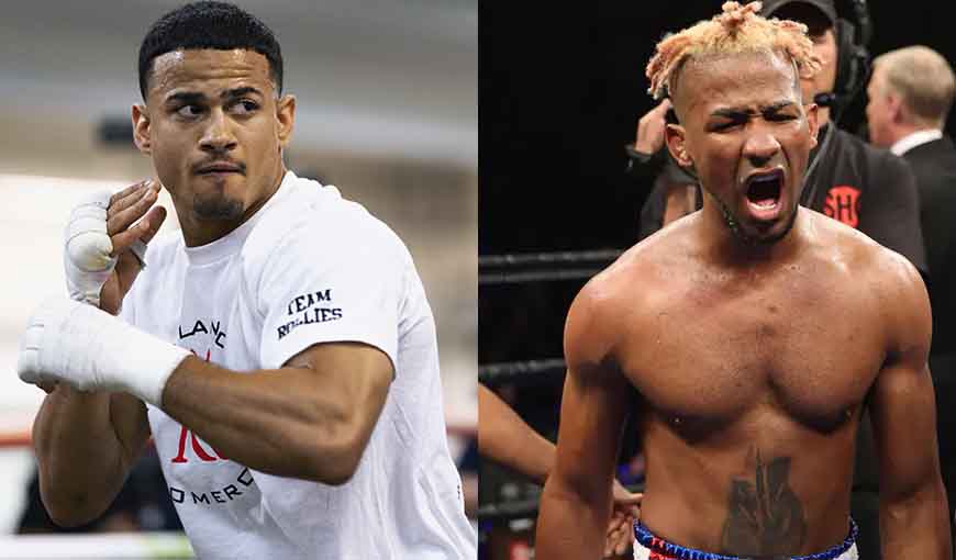 Boxeadores Rolando “Rolly” Romero y Rances Barthelemy