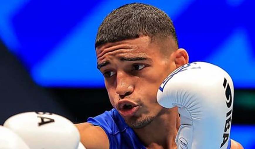 Saidel Horta boxeador cubano en Mundial de Boxeo