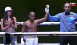 Boxeador cubano Daamían Arce
