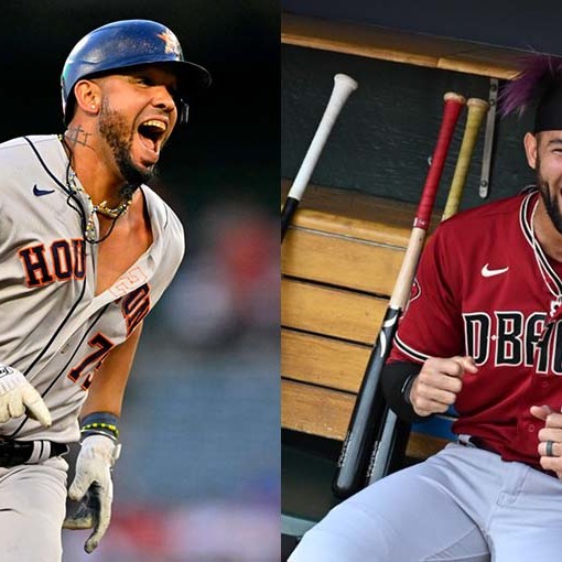 José Abre y Lourdes Gurriel Jr.