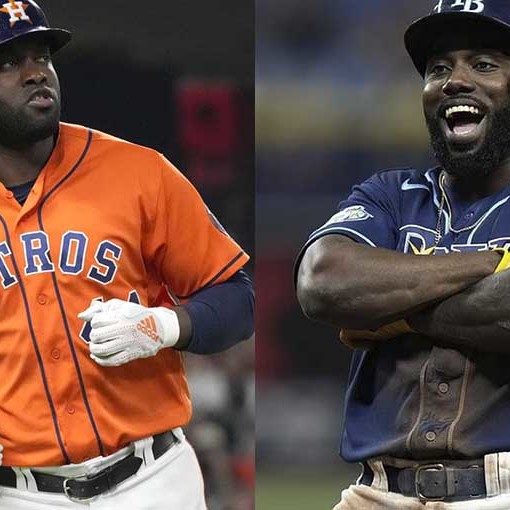 Béisbol cubano Yordan Álvarez y Randy Arozarena