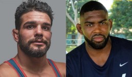 Luis Orta y Oscar Pino lucha cubana
