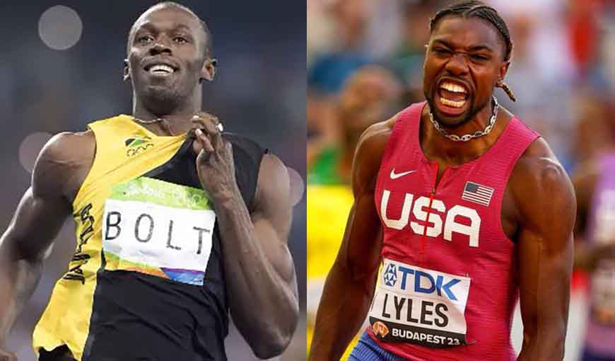 Noah Lyles amenaza récord Usain Bolt