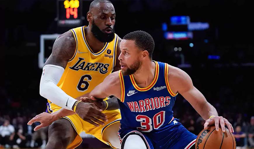 LeBron James vs Stephen Curry en la NBA