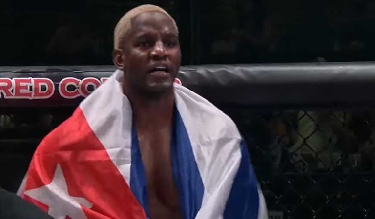 Taekwondoca cubano peleador MMA Robelis Despaigne